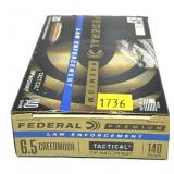 Box of 6.5 Creedmoor 140-grain Tactical Tip