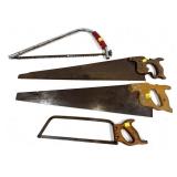 Lot: 4 assured hand saws
