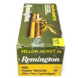 Box Remington Yellow Jacket .22 Rimfire