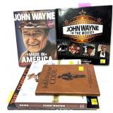 Lot, 5 assorted John Wayne books