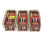 x3- Boxes of .17 HMR 17-grain V-Max Hornady