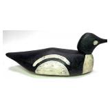 Vintage Merganser wooden carved duck decoy,