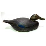 Ken Harris Black Duck long tail wooden carved