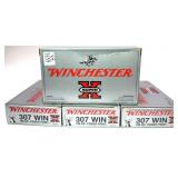 x4 Boxes of .307 WIN. 180- Grain Winchester