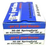 x2 Boxes of 30-06 Springfield 180- Grain S.P.