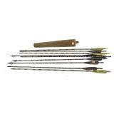 Lot: 9 arrows in quiver