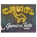 Camel Genuine Taste Neon Sign, Working,