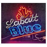 Labatt Blue Neon Sign, working, 20"x23"