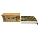 PMC .45 Auto cartridges, 50 Rds.