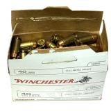 Winchester .40 S & W cartridges, 95 Rds.