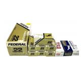 Lot, 350 Rds. Federal .22 LR cartridges, and 80