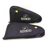Lot: 2 Redhead soft pistol cases 14"