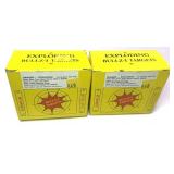 Lot, 2 boxes Bullz-I Targets