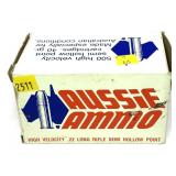 Aussie Ammo .22 LR Semi Hollow Point Cartridges,