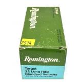 Remington .22 LR Target cartridges, 500 Rounds
