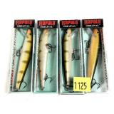 Lot: 4 new Rapala Lures in boxes