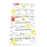 Lot: 6 Crawler Harness lures