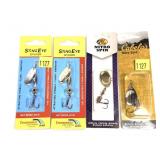 Lot: 4 new assorted Lures