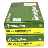 x2- Boxes of .30-06 Sprg. - 180 Grain Core-Lokt