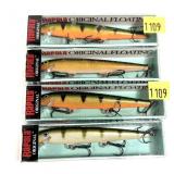 Lot: 4 new Rapala Lures in boxes