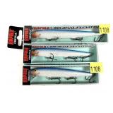 Lot: 3 New Rapala Lures in boxes