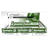 x4 Boxes of .380 Auto 95- Grain MC Remington
