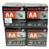 x4 Boxes of .410 Ga. 2.5" No. 8 Winchester AA