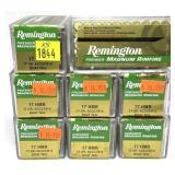 x8- Boxes of .17 HMR. 17-grain Remington