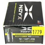 Box of 9mm Luger 65-grain Self Defense Novx