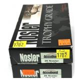 x2- Boxes of 26 Nosler 140-grain AB Nosler Trophy