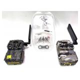 Lot: 2 Browning Trail Cameras and 3-  125 Gr.