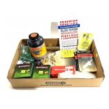 Lot, assorted muzzle loading items including:
