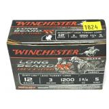 Box of 12 Ga. 3" No. 5 Winchester turkey loads,