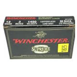Box of 12 Ga. 3" 00 Buck Winchester loads, 5 Rds.
