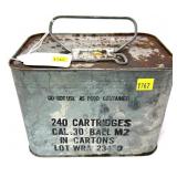 Spam can of 240 round .30 Cal. Ball M2 (.30-06)