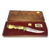 Schrade Copenhagen knife with money clip in