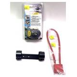 Lot, MasterLock gun lock, scope mount with
