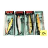 Lot: 4 New Rapala Lures in boxes