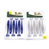 Lot: 2 packs of Bass Pro Shop Speed Shad
