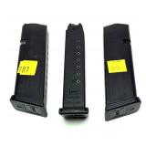 Lot, 3- Glock .40 10 Rd. magazines