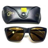 Pair of Rayban Cats sunglasses in RayBan Cats case