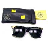 Pair of Rayban sunglasses marked Sport Wayfarer