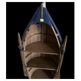 Wooden Boat shelf - 15" W. x 36" H.