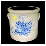 Haxston & Co., Fort Edward NY #2 stoneware crock