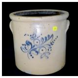 Haxstun & Co., Fort Edward, NY #3 stoneware crock