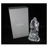 Waterford crystal bride and groom, 7 1/4" H with
