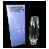 Marquis by Waterford crystal 7" vase in mismatched