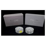 2- Waterford Society enrollment boxes, oval