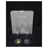 2- Waterford crystal The Millenium Collection