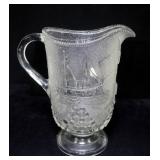 Admiral Dewey & The Olympia Ship, 9" pitcher